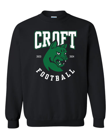 Croft Football Crewneck Sweatshirt