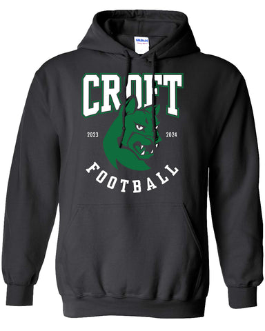 Croft Football Hooded Sweatshirt